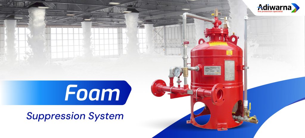 foam suppression system-01 - PT Adiwarna Anugerah Abadi Tbk APAR jenis foam