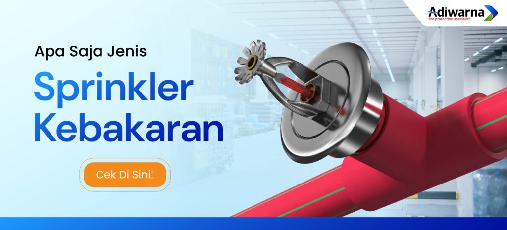 jenis sprinkler kebakaran