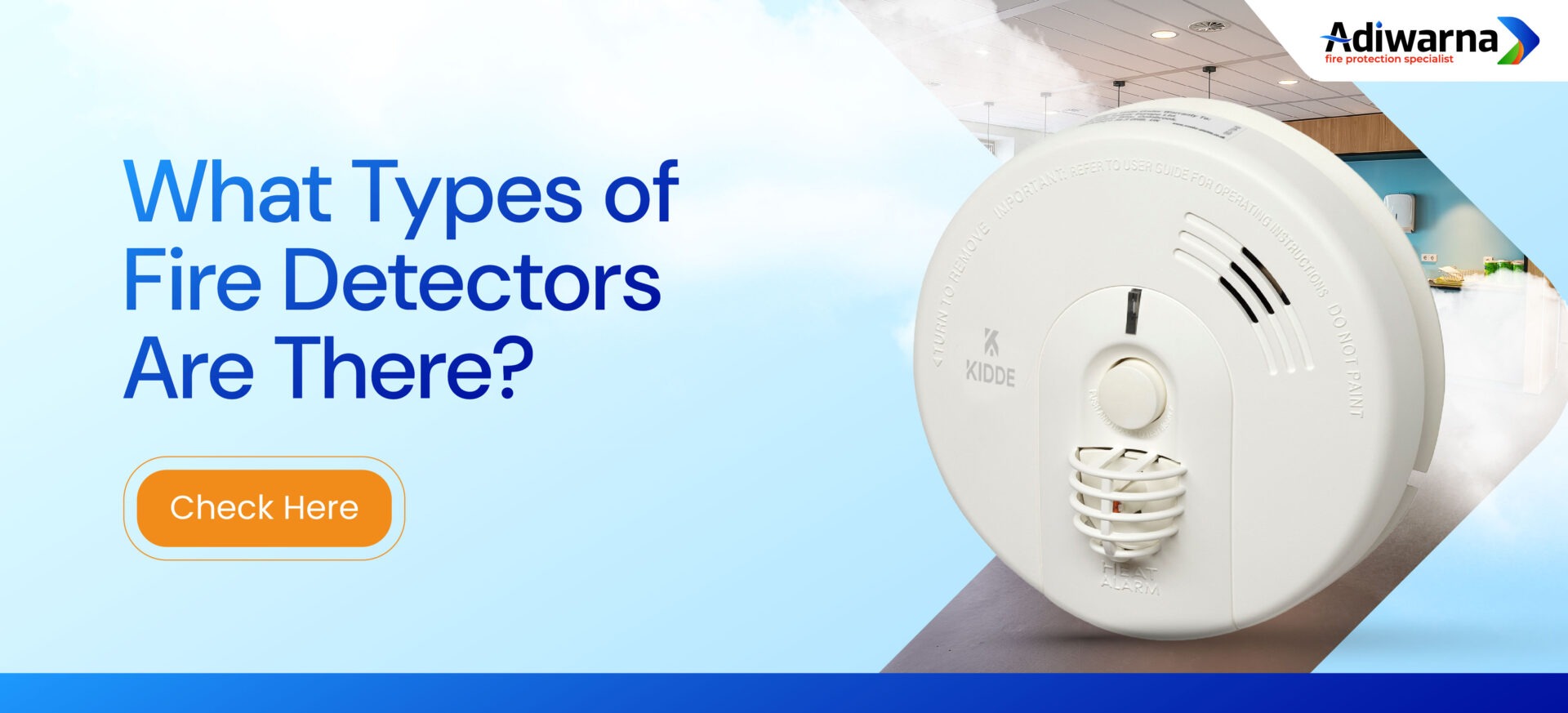 types of fire detectors