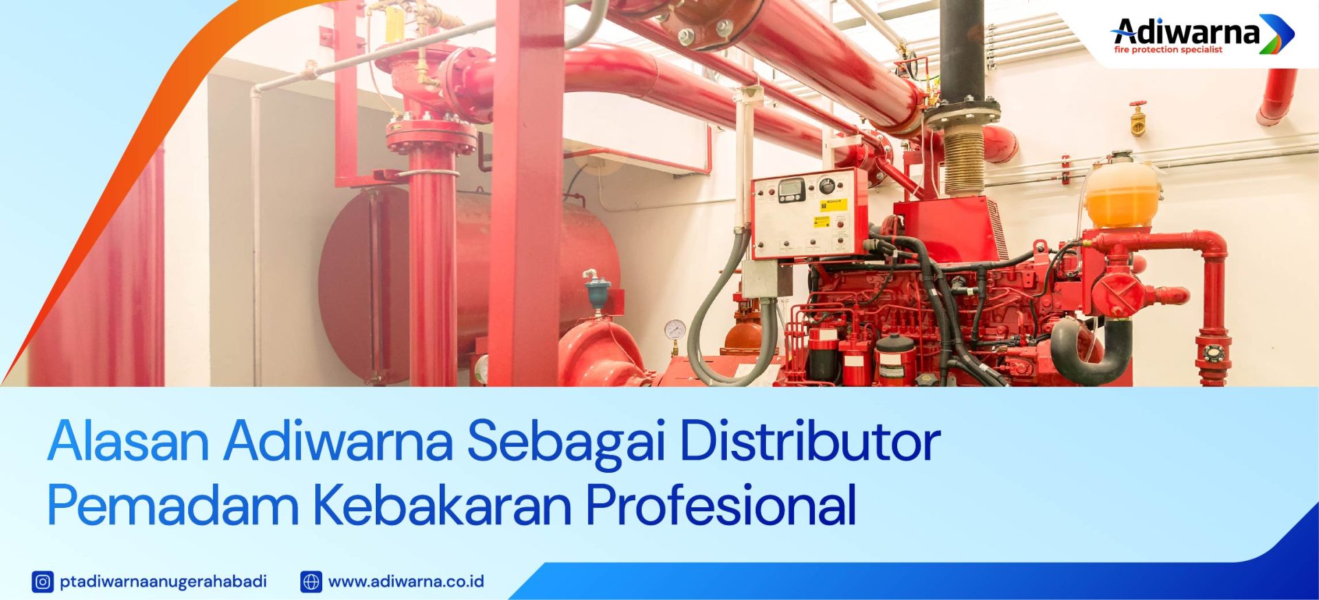 distributor pemadam kebakaran