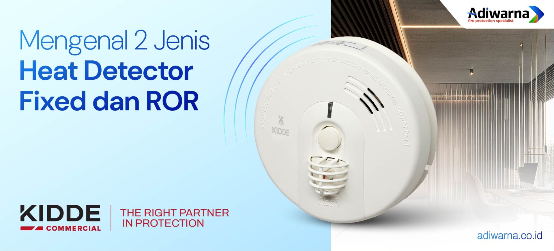 jenis heat detector