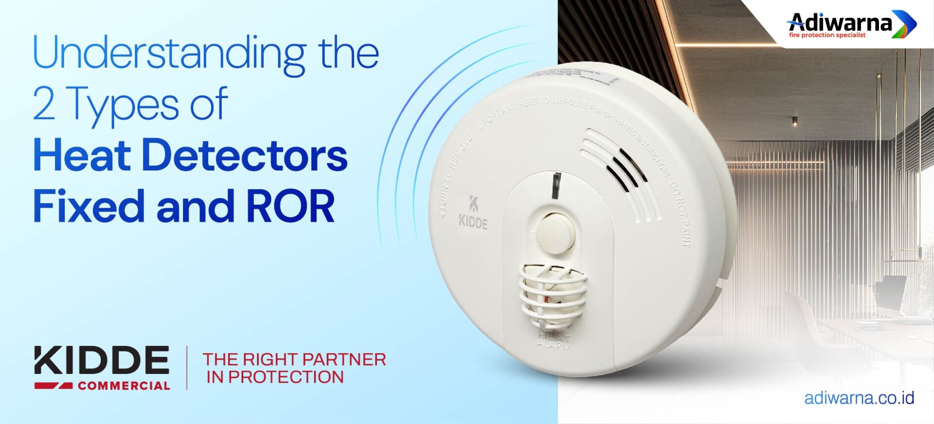 types of heat detector