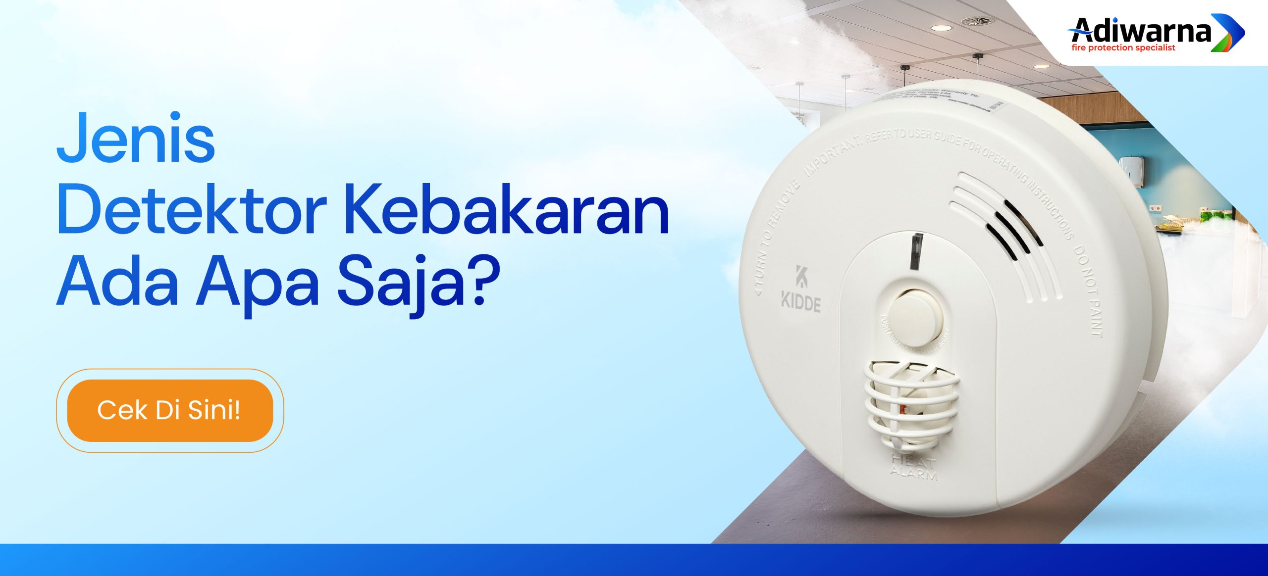 jenis detektor kebakaran