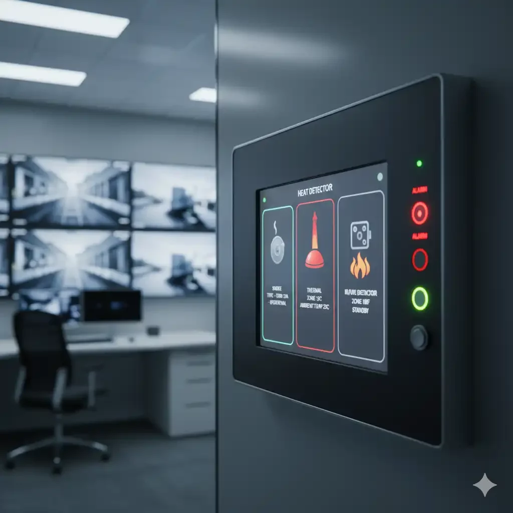 Jenis-jenis detektor kebakaran pada sistem fire alarm