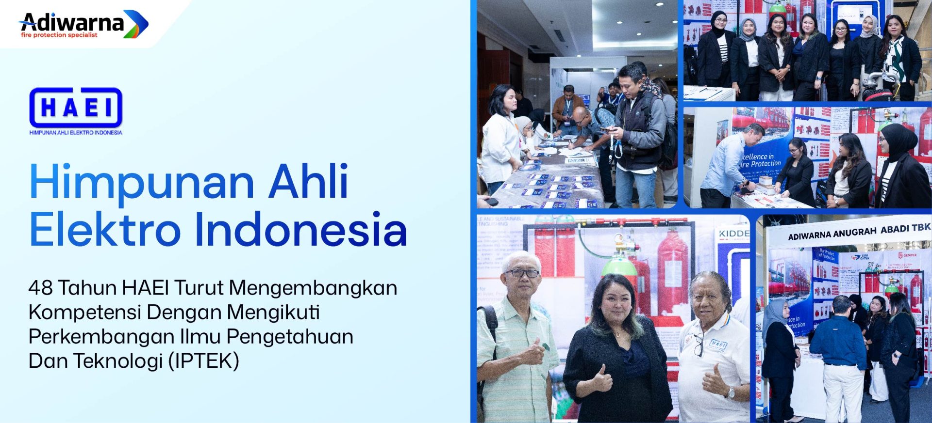 PT Adiwarna Anugerah Abadi Tbk di HAEI 2025